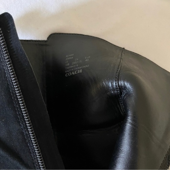 - Coach Jemma Boots Size 10..Coach Logo is on back of boot. Excelle… - Picture 8 of 8